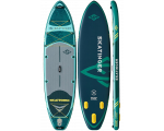 Tavola SUP da touring Skatinger Fishing Green con pagaia – Robusta, stabile ed esplorativa