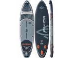 Tavola SUP da touring con pagaia Skatinger grigia per la pesca – Stabile, versatile e avventurosa