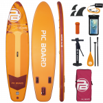 Tavola SUP Allround da Paddle Skatinger Aurora Yellow – Spaziosa, stabile e adatta a tutta la famiglia