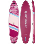 Tavola SUP allround da paddle Skatinger Camouflage Pink – Stile, stabilità e divertimento