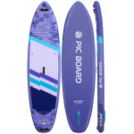 Skatinger Camouflage Purple Tavola SUP Allround – Stile, Equilibrio, Versatilità