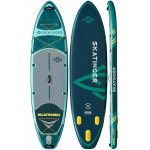 Tavola SUP da touring Skatinger Fishing Green con pagaia – Robusta, stabile ed esplorativa