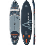 Tavola SUP da touring con pagaia Skatinger grigia per la pesca – Stabile, versatile e avventurosa