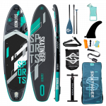 Skatinger Grey Sports Yoga Tavola SUP – Concentrazione, Forza, Precisione