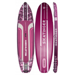 Skatinger Leafy Expedition Pink Tavola SUP Allround – Stile, Stabilità, Resistenza