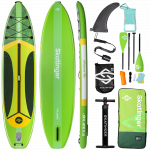 Skatinger Plans Green Tavola SUP Touring – Velocità, Stabilità, Avventura