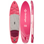 Tavola SUP da touring con pagaia Skatinger Seahorse Pink – Grazia, Comfort e Libertà