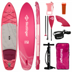 Tavola SUP da touring con pagaia Skatinger Seahorse Pink – Grazia, Comfort e Libertà