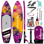 Skatinger Upgraded Sunrise Tavola SUP Allround – Avventura, Scorrevolezza, Tropici