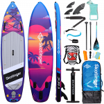 Skatinger Upgraded Sunset Tavola SUP Allround – Controllo, Fluidità, Resistenza