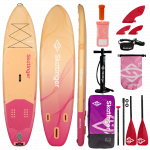 Skatinger Wave Yellow Tavola SUP Allround – Elegante, Stabile, Sicuro