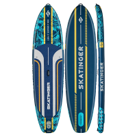 Skatinger Leafy Expedition Blue Tavola SUP Allround – Velocità, Stabilità, Controllo