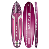 Skatinger Leafy Expedition Pink Tavola SUP Allround – Stile, Stabilità, Resistenza