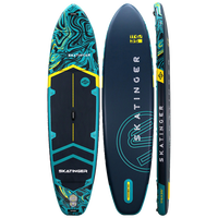 Skatinger Prana Dark Blue Tavola SUP Allround – Stabilità, Aderenza e Sicurezza