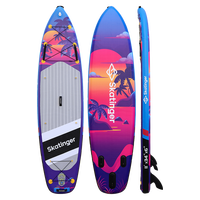 Skatinger Upgraded Sunset Tavola SUP Allround – Controllo, Fluidità, Resistenza