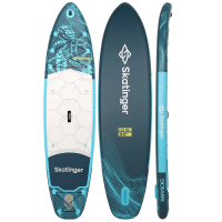 Skatinger Turtle Allround Paddle SUP Board – Resistenza, Comfort, Unicità