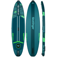 Skatinger Ice Age Green Tavola SUP Touring – Stabilità, Controllo, Avventura