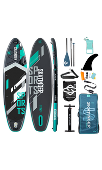 Skatinger Grey Sports Yoga Tavola SUP – Concentrazione, Forza, Precisione
