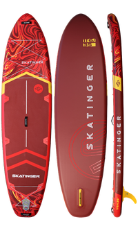 Skatinger Magma Red Tavola SUP Allround – Fluidità, Controllo ed Energia