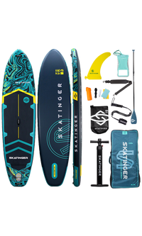 Skatinger Prana Dark Blue Tavola SUP Allround – Stabilità, Aderenza e Sicurezza