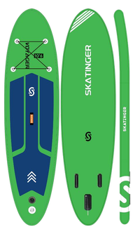 Skatinger Voyager Grass Green Tavola SUP Allround – Energia, Stabilità, Controllo