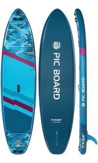 Skatinger Camouflage Blue Tavola SUP Allround – Potenza, Stabilità, Controllo