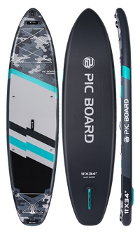 Skatinger Camouflage Grey Tavola SUP Allround – Forza, Ampiezza, Affidabilità