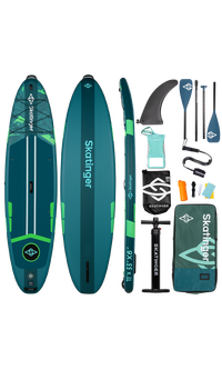 Skatinger Ice Age Green Tavola SUP Touring – Stabilità, Controllo, Avventura