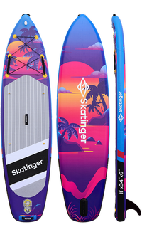 Skatinger Sunset Tavola SUP Allround – Equilibrio, Velocità, Libertà