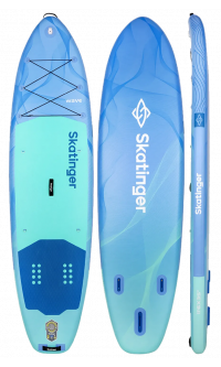 Skatinger Wave Blue Tavola SUP Allround – Stabile, Sicuro, Forte