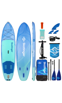Skatinger Wave Blue Tavola SUP Allround – Stabile, Sicuro, Forte