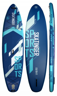 Skatinger Blue Sports Yoga Tavola SUP – Stabilità, Equilibrio, Controllo