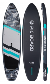 Skatinger Camouflage Grey Tavola SUP Allround – Forza, Ampiezza, Affidabilità