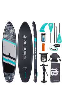 Skatinger Camouflage Grey Tavola SUP Allround – Forza, Ampiezza, Affidabilità