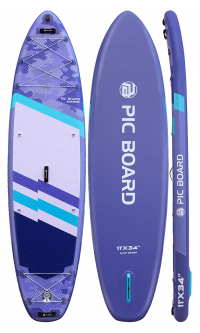 Skatinger Camouflage Purple Tavola SUP Allround – Stile, Equilibrio, Versatilità