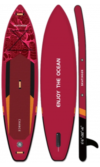 Skatinger Chance Red Tavola SUP Allround – Agilità, Forza, Affidabilità
