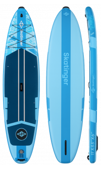 Skatinger Ice Age Blue SUP Touring – Calma, Chiarezza, Controllo