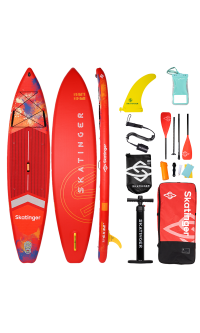 Skatinger Interstellar Red Tavola SUP Touring – Energia, Stile, Prestazioni