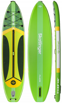 Skatinger Plans Green Tavola SUP Touring – Velocità, Stabilità, Avventura