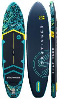 Skatinger Prana Dark Blue Tavola SUP Allround – Stabilità, Aderenza e Sicurezza