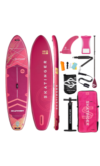 Skatinger Prana Red Tavola SUP Allround – Forza, Equilibrio e Resistenza