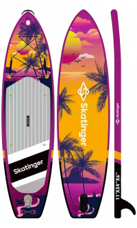 Skatinger Sunrise Tavola SUP Allround – Agilità, Comfort, Libertà