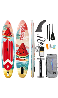 Skatinger Watermelon Tavola SUP Allround – Divertimento, Stabilità, Equilibrio