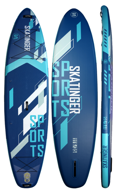 Skatinger Blue Sports Yoga Tavola SUP – Stabilità, Equilibrio, Controllo