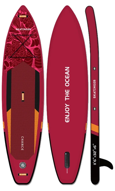 Skatinger Chance Red Tavola SUP Allround – Agilità, Forza, Affidabilità