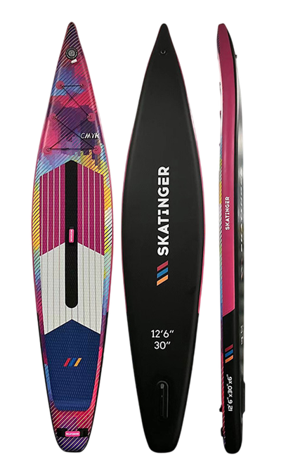 Skatinger CMYK Pink Tavola SUP Race – Velocità, Precisione, Espressività