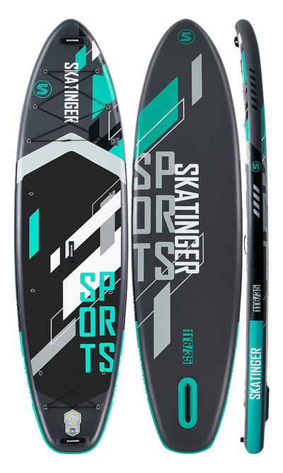 Skatinger Grey Sports Yoga Tavola SUP – Concentrazione, Forza, Precisione