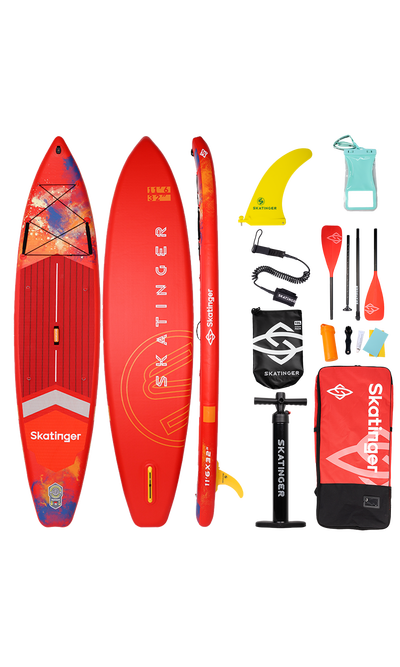 Skatinger Interstellar Red Tavola SUP Touring – Energia, Stile, Prestazioni
