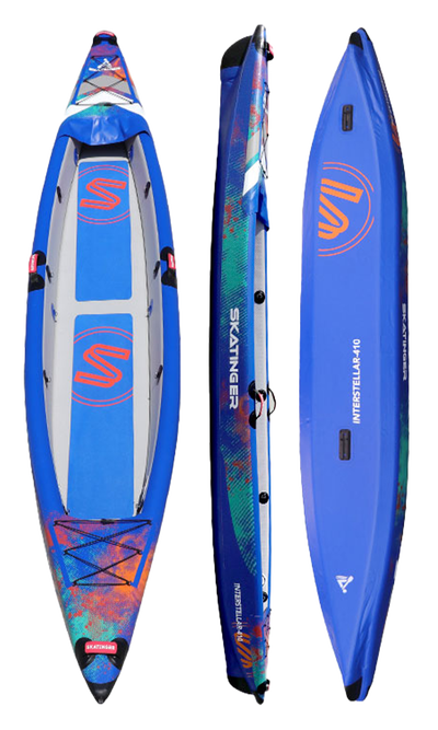 Skatinger Kayak per Due 410 cm – Comfort, Stabilità, Avventura