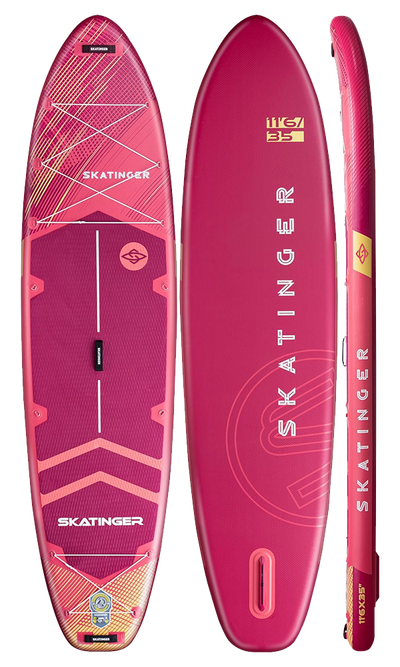 Skatinger Prana Red Tavola SUP Allround – Forza, Equilibrio e Resistenza